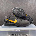 Nike Kobe 4 Protro Black University Gold чоловічі баскетбольні кросівки, фото 6