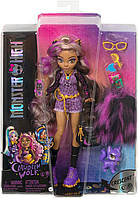 Кукла Монстер Хай Клодин Вульф Monster High Clawdeen Wolf Doll с аксессуарами и собачкой HHK52 Mattel Оригинал