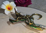 Брошка-кулон, "Зеленый" от студии LadyStyle.Biz, фото 6