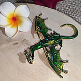 Брошка-кулон, "Зеленый" от студии LadyStyle.Biz, фото 7