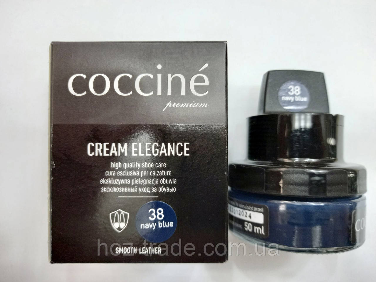 Крем для взуття Темно-синій Coccine 50 мл.