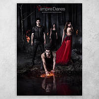 Плакат постер "Щоденники вампіра / The Vampire Diaries" №2