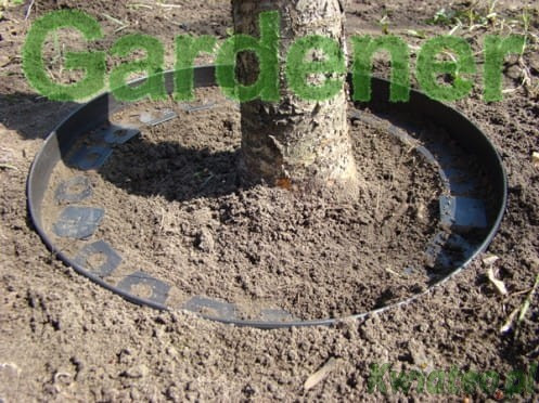 Садовый бордюр универсальный Gardener 4 см (10 м + 20 анкеров), коричневый - фото 6 - id-p1820322202