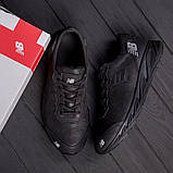 Шкіряні чорні кросівки чоловічі, фото 6