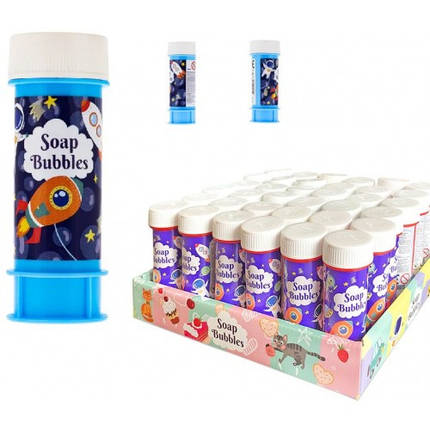 Мильні бульбашки 60 мл ТМ dodo Космос 1/36, фото 1