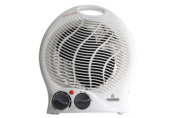 Тепловентилятор Crownberg CB-7746 компактний 2000 Вт | Дуйчик | Обігрівач електричний