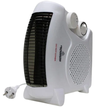 Тепловентилятор Crownberg CB-7748 компактний 2000 Вт | Дуйчик | Обігрівач електричний