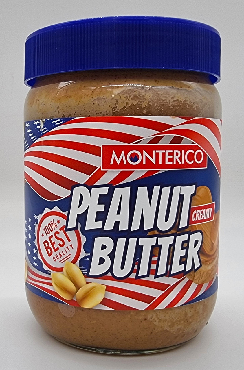 Арахісова паста Monterico Peanut Butter Creamy 500 г Іспанія