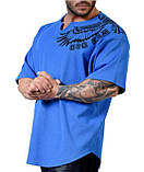 Топ-футболка світло синя BigSam 3240, фото 2