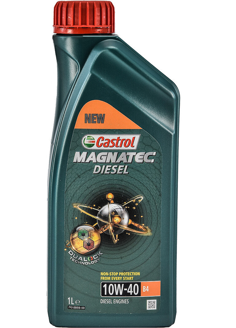 Castrol Magnatec Diesel B4 10W-40 1 л, (CASMAGND10W40B41L) моторна олива, фото 1