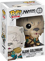 Фанко поп! Игры: виниловая фигурка Magic The Gathering Ajani Goldmane, разноцветная, 3,75 дюйма