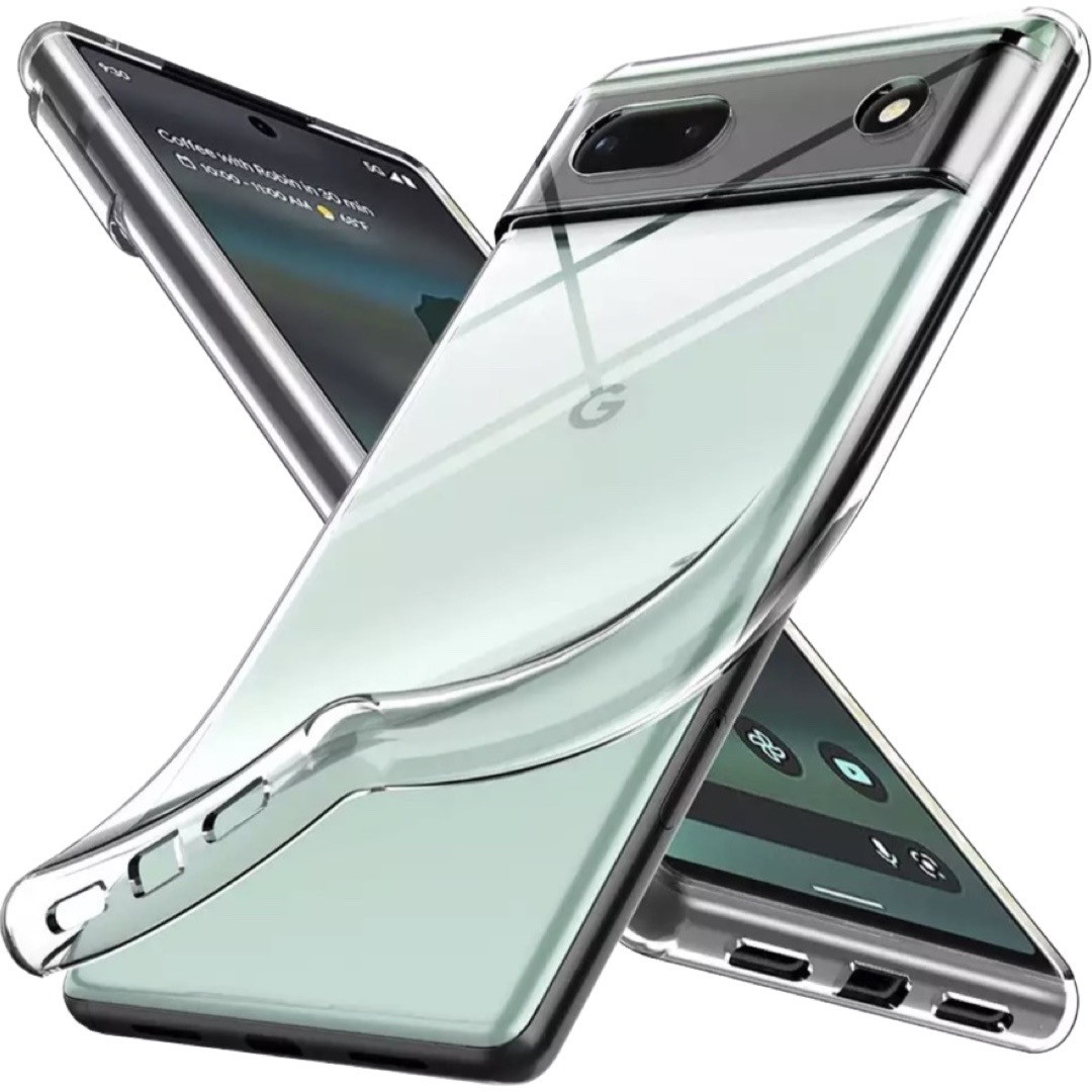 Ультратонкий 0,3 мм чохол для Google Pixel 6a (на піксель 6а) прозорий
