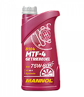 MANNOL MTF-4 Getriebeoel 75W-80 GL-4 1л Трансмиссионное синтетическое масло