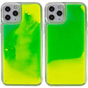 Неоновий чохол Neon Sand glow in the dark для Apple iPhone 11 Pro (5.8") Зелений