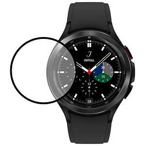 Полімерна плівка 3D (full glue) (тех.пак) для Samsung Galaxy Watch 4 42mm Чорний