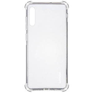TPU чохол GETMAN Ease logo для Samsung Galaxy A70 (A705F) | Посилені кути з амортизацією Безбарвний (прозорий)
