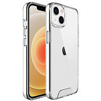 Прозрачный чехол Space Case для Apple iPhone 13 mini (5.4") | TPU+PC с усиленными бортами Прозрачный