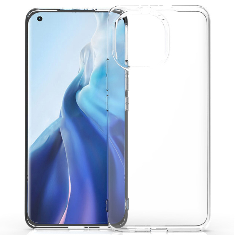 TPU чохол Epic Transparent 1,0mm для Xiaomi Mi 11 Безбарвний (прозорий)