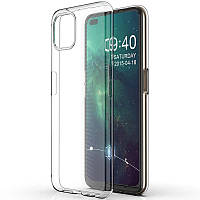 TPU чехол Epic Transparent 1,0mm для Oppo A92s Бесцветный (прозрачный)