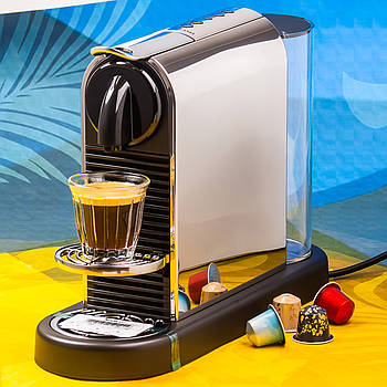 Капсульна кавомашина CitiZ Platinum Metal D140 Stainless Steel (сталь)