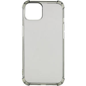 TPU чохол GETMAN Ease logo для Apple iPhone 14 Plus (6.7") | Посилені кути з амортизацією Сірий (прозорий)