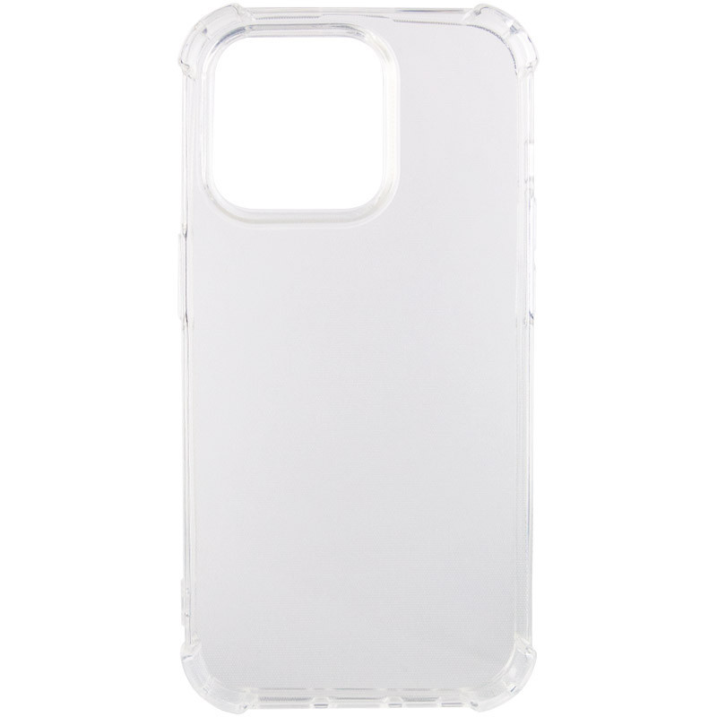 TPU чохол GETMAN Ease logo для Apple iPhone 16 Pro Max (6.9") | Посилені кути з амортизацією Безбарвний (прозорий)