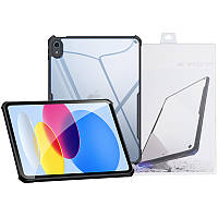 TPU+PC чехол Xundd c усиленными углами для Apple iPad 10.9" (2022) Черный