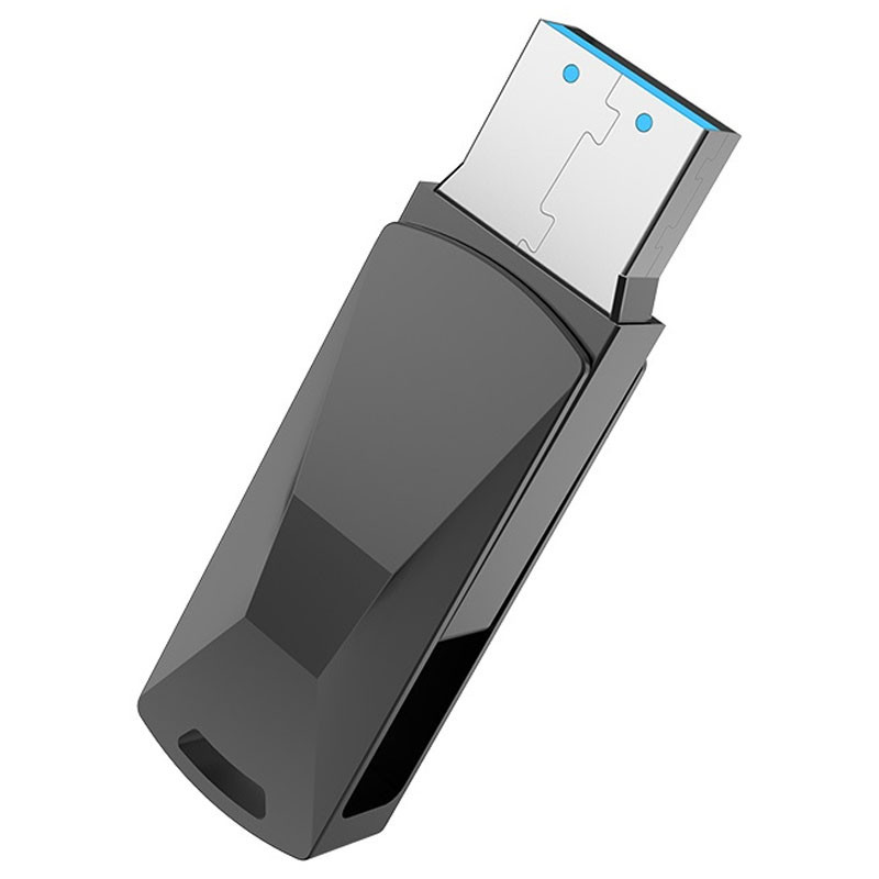 Флеш накопичувач USB 3.0 Hoco UD5 16GB Сірий Фото №3 Флеш накопичувач USB 3.0 Hoco UD5 16GB Сірий дивитися зображення №3