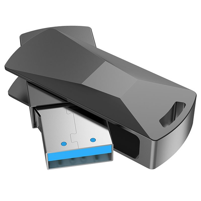 Флеш накопичувач USB 3.0 Hoco UD5 16GB Сірий Фото №2 Флеш накопичувач USB 3.0 Hoco UD5 16GB Сірий дивитися зображення №2