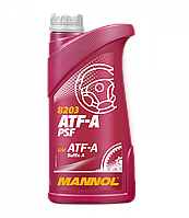 MANNOL ATF-A PSF 1л. Мінеральна олива для автоматичних коробок автомат, гідропідсилювача