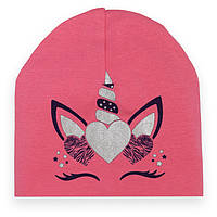Шапка дитяча для дівчинки GABBI GSK-D-23-4/1 Рожевий розмір 40/42 (13544)