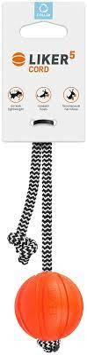 Лайкер Корд Collar Liker Cord м'яч-іграшка на кордовому шнурку для собак діаметр м'яча 5 см, довжина шнура 30 см, фото 1