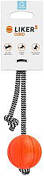 Лайкер Корд Collar Liker Cord м'яч-іграшка на кордовому шнурку для собак діаметр м'яча 5 см, довжина шнура 30 см