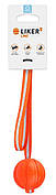 Лайкер Лайн Collar Liker Line м'яч-іграшка на кордовій стрічці для собак, діаметр м'яча 5 см, довжина стрічки 35 см