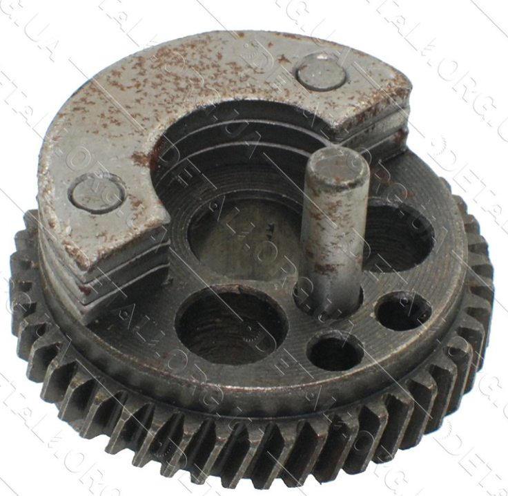 Шестерня - ексцентрик лобзика Craft-tec PXJS-125 (47 зуба право d10*40 шток 5мм), фото 1