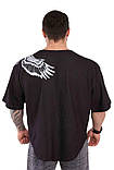 Топ-футболка чорна BigSam 3243, фото 3