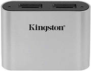 Кардридер Kingston Workflow Dual-Slot microSDHC/XC UHS-II Card Reader WFS-SDC (код 1430680)