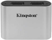 Кардридер Kingston Workflow Dual-Slot microSDHC/XC UHS-II Card Reader WFS-SDC (код 1430680)