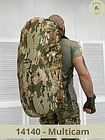 Тактический баул/рюкзак 100 л оксфорд мультикам, пиксель. Баул военный походный Multicam Pixel (арт.14140-375) Multicam