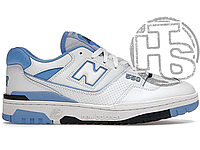 Мужские кроссовки New Balance 550 White Pastel Blue BB550HL1