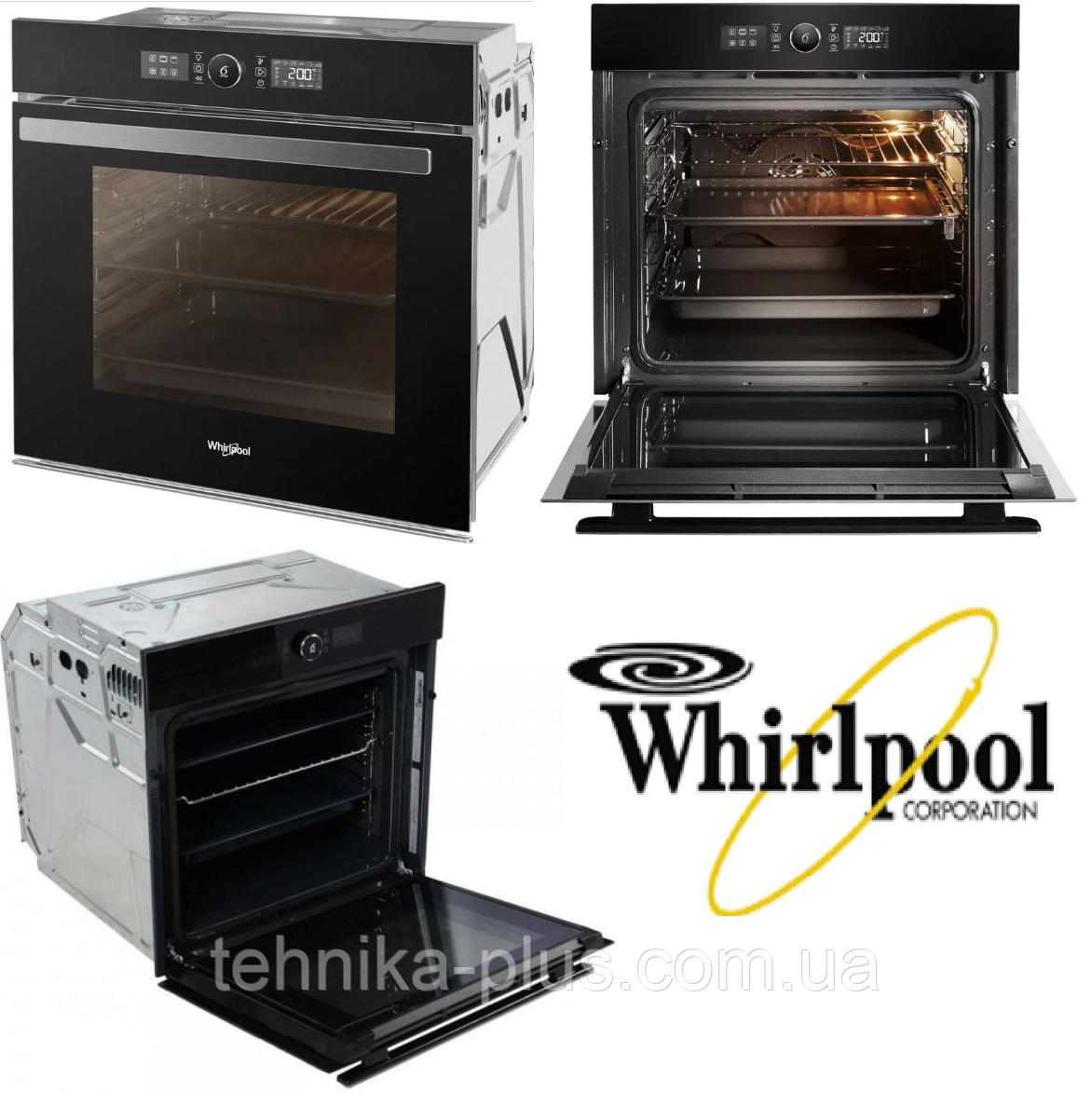 Духова шафа електрична Whirlpool AKZ9 6240 NB, Італія