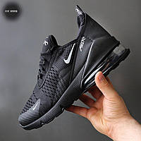 Мужские кроссовки Nike (чёрные) мягкие лёгкие качественные демисезонные кроссы 8910