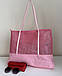 Пляжна сумка сітка рожева Morena Rosa, фото 2