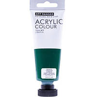 Акриловая краска зеленого цвета в тубе 75 мл Art Ranger Acrylic 205 Viridian в упаковке 2 шт