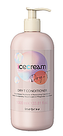 Кондиціонер для сухого, фарбованого та кучерявого волосся Inebrya Ice Cream Dry-T Conditioner 1000 мл.