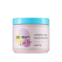 Маска для жестких и непослушных волос Inebrya Ice Cream Liss-Pro Liss Perfect Mask 500 мл.