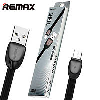 USB кабель Remax Shell RC-040m micro USB 1m черный