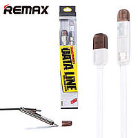 USB кабель Remax Transformer Lightning-micro 1m белый