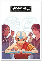 Avatar: The Last Airbender- аниме постер