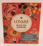 Чай черный ассорти Ловаре Lovare Black Assorted Tea 32 шт по 2 г в пакетах